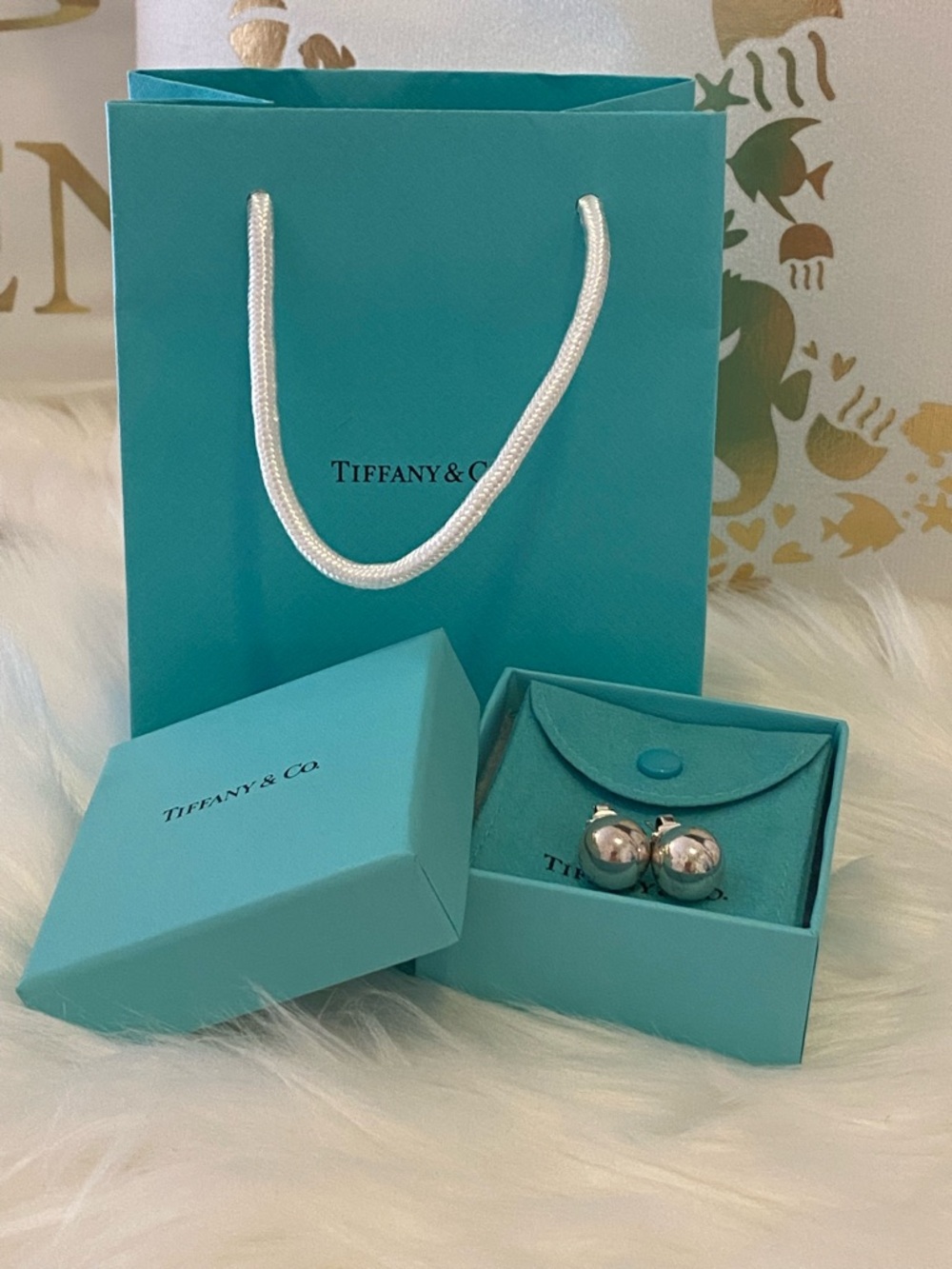 -RARE/HARD TO FIND - Tiffany & Co 14mm XL Hardware balls earrings (RETIRED) - Picture 13 of 13